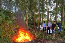 Co so kinh doanh gan 1,5 ta thuc pham dong lanh khong ro nguon goc hinh anh