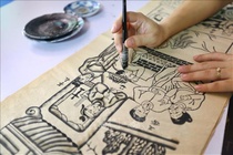 Lưu giữ hồn dân tộc qua sách tranh dân gian