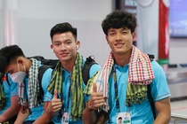 Chủ nhà Campuchia tặng đặc sản cho U22 Việt Nam