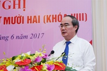 Hiep thuong cu Chu tich MTTQ Viet Nam thay ong Nguyen Thien Nhan hinh anh