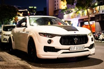 Maserati Levante độ thân rộng Novitec độc nhất Việt Nam