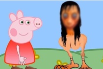Be gai 7 tuoi dap dau vao tuong vi am anh boi Momo tren YouTube Kids hinh anh
