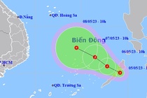 Biển Đông sắp hứng áp thấp nhiệt đới