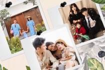 Nha Cam - Xoai - Dau cung tham gia thu thach 'bo cam on me' hinh anh