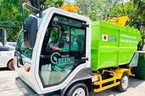 Thành phố đầu tiên ở Việt Nam có xe tải điện thu gom rác