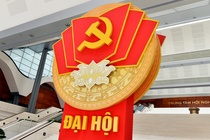 Trung tam HNQG truoc ngay khai mac Dai hoi Dang hinh anh