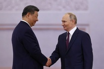 Tong thong Putin va ong Tap tai khang dinh vai tro lanh dao toan cau hinh anh