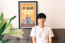 Bán poster cổ động ‘Ở nhà là yêu nước’ để mua gạo tặng người nghèo