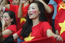 Co dong vien Viet Nam phan khich sau chien thang truoc Bahrain hinh anh