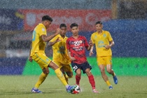 CLB Cong An Ha Noi gap Buriram Utd o chung ket cup Dong Nam A hinh anh