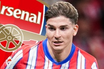 Arsenal day manh thuong vu Julian Alvarez hinh anh