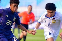 U17 Lao tao dia chan truoc Thai Lan hinh anh