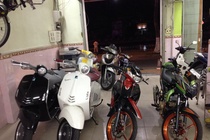 Bo suu tap xe dat tien cua mot biker Soc Trang hinh anh