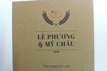 Bố vợ 'đứng hình' trước thiệp cưới độc của chàng rể