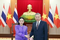 Tong Bi thu: Mo ra chuong moi trong quan he hai nuoc Viet Nam-Thai Lan hinh anh