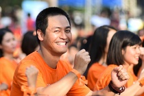 Phan Anh, Ngoc Han cung 5.000 ban tre nhay vi su tu te hinh anh