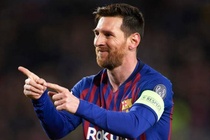 Messi ghi dấu trong 4 bàn thắng, Barca vào tứ kết thuyết phục