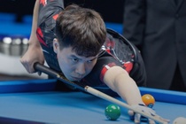 Ngược dòng nghẹt thở, Lường Đức Thiện vào tứ kết Maldives Open Pool