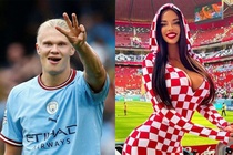 Haaland gặp gỡ người mẫu tai tiếng nhất World Cup 2022