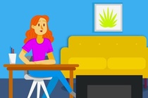 Tại sao người phụ nữ có thể đọc sách dù ở trong bóng tối?