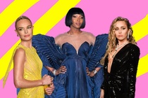 Naomi Campbell mac 'chat chem', Miley Cyrus ho bao tuan qua hinh anh