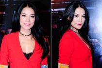 Truong Ngoc Anh dien ao khoet co sau goi cam hinh anh