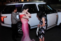 Hoa hau Ky Duyen den su kien bang xe hop gan chuc ty hinh anh