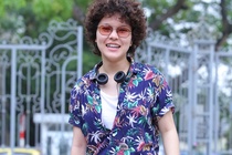 Tien Tien mac do tomboy tham gia tong duyet hinh anh