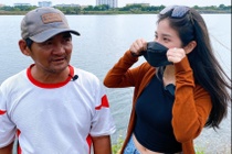 Co gai giup chu Minh co don mua lai xe ba gac hinh anh