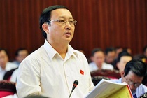 Bo Chinh tri gioi thieu nhan su Bo truong Khoa hoc Cong nghe hinh anh