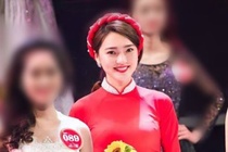 Nu le tan xinh dep hon dan thi sinh thi hoa khoi hinh anh
