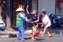 Dân mạng kêu gọi tẩy chay cửa hàng quần áo có chủ đánh nữ lao công 