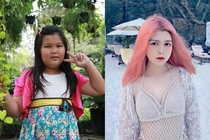 Co gai giam 25 kg tung phai khoc vi doi, met hinh anh
