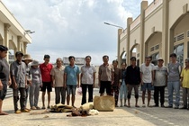 Bat 34 doi tuong da ga, lac tai xiu dip nghi le, thu giu gan 200 trieu hinh anh