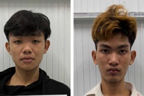 Doi no bang cach cuop tai san, 2 doi tuong bi bat hinh anh