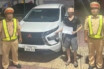 Xu ly tai xe 'phe' ma tuy lai xe 106 km/h tren quoc lo hinh anh
