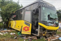 Nguyen nhan ban dau vu lat xe khach o Ha Tinh lam 9 nguoi chet hinh anh