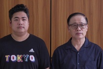 Khoi to ong chu Bao Tin Minh Chau va con trai hinh anh