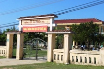 Canh cao co giao danh bam mong hoc sinh hinh anh