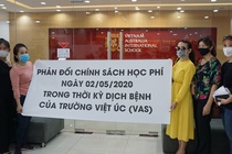 'Trường Việt Úc từ chối nhận 40 em vì bất đồng học phí là trái luật'