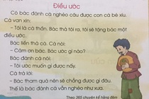 Tranh cãi về những bài học trong sách Tiếng Việt 1