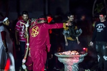 Le hoi giet de, ga de te quy o chau My hinh anh