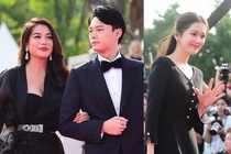 Trương Ngọc Ánh dự thảm đỏ Hàn Quốc cùng Jang Nara, Ji Chang Wook