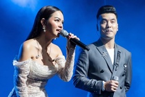 Pham Quynh Anh nghen ngao khi hat ca khuc do Quang Huy sang tac hinh anh