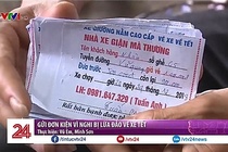 Gui don kien vi nghi bi lua dao ve xe Tet hinh anh