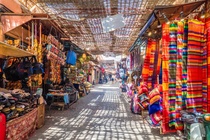 ‘Thành phố đỏ’ rực rỡ ở Morocco