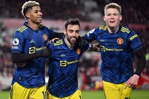 Man Utd áp sát nhóm 4 đội đứng đầu sau trận thắng Brentford
