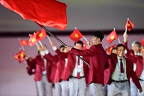 Đoàn Thể thao Việt Nam diễu hành với số lượng VĐV đông nhất SEA Games