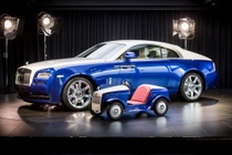 Rolls-Royce sieu nho, chay dien cho tre em hinh anh