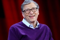 Ty phu Bill Gates chi thich mac kieu ao len khoac ngoai so mi hinh anh